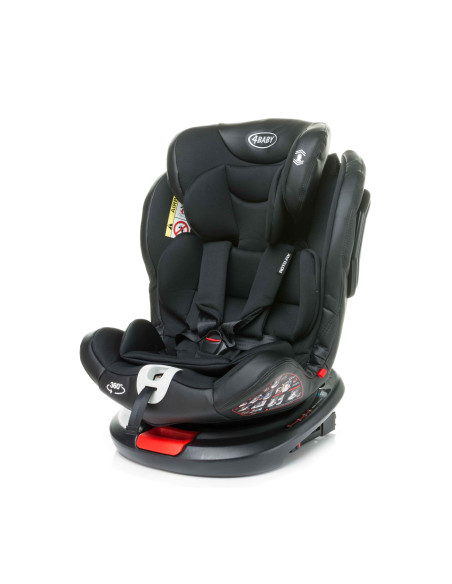 4BABY-956704,Scaun auto rotativ 4Baby ROTO-FIX 0-36 Kg Negru