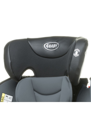 4BABY-956728,Scaun auto rotativ 4Baby ROTO-FIX 0-36 Kg Gri