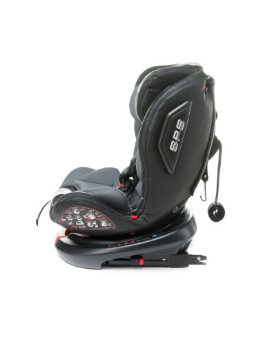 4BABY-956728,Scaun auto rotativ 4Baby ROTO-FIX 0-36 Kg Gri