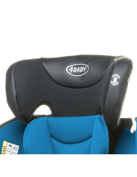4BABY-956711,Scaun auto rotativ 4Baby ROTO-FIX 0-36 Kg Albastru