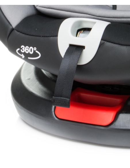 4BABY-956735,Scaun auto rotativ 4Baby ROTO-FIX 0-36 Kg Gri Deschis