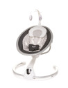4BABY-957367,Leagan electric cu melodii si telecomanda 4Baby GRACE Grafit