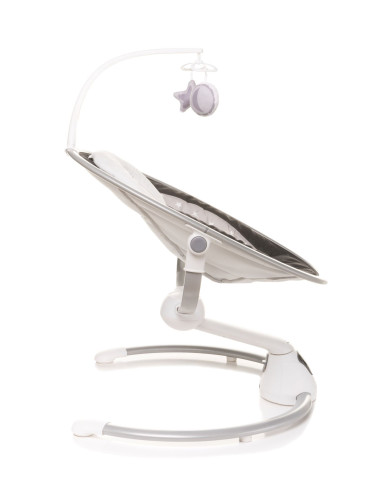4BABY-957367,Leagan electric cu melodii si telecomanda 4Baby GRACE Grafit