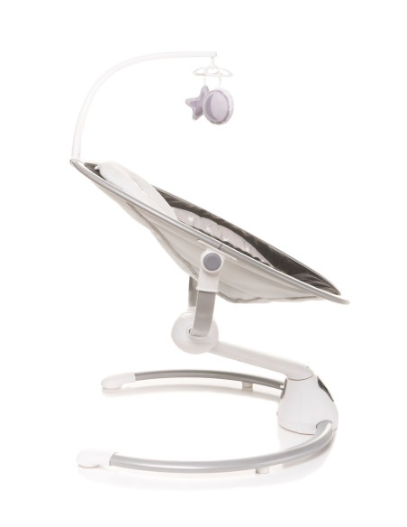 4BABY-957367,Leagan electric cu melodii si telecomanda 4Baby GRACE Grafit