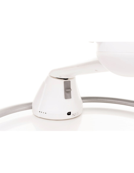 4BABY-957367,Leagan electric cu melodii si telecomanda 4Baby GRACE Grafit