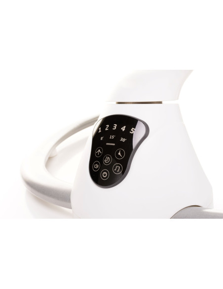 4BABY-957367,Leagan electric cu melodii si telecomanda 4Baby GRACE Grafit