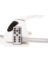 4BABY-957367,Leagan electric cu melodii si telecomanda 4Baby GRACE Grafit