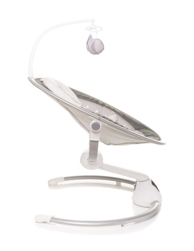 4BABY-957374,Leagan electric cu melodii si telecomanda 4Baby GRACE Gri