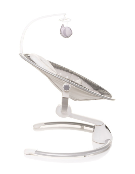 4BABY-957374,Leagan electric cu melodii si telecomanda 4Baby GRACE Gri