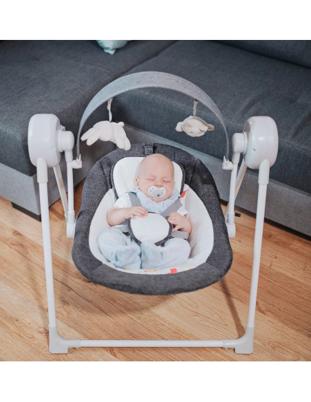 4BABY-957343,Leagan electric 4Baby SWING Grafit