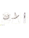 4BABY-957343,Leagan electric 4Baby SWING Grafit
