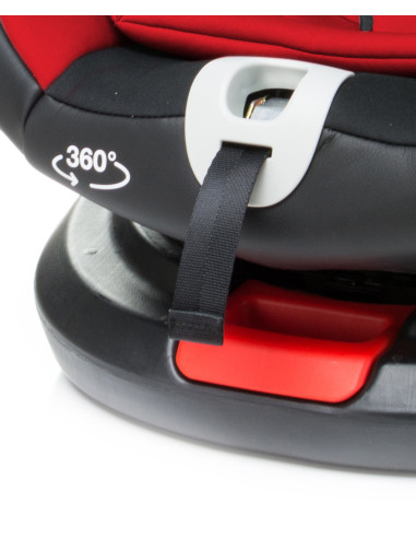 4BABY-956742,Scaun auto rotativ 4Baby ROTO-FIX 0-36 Kg Rosu