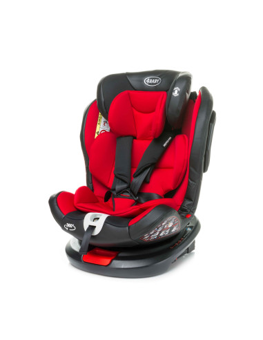 4BABY-956742,Scaun auto rotativ 4Baby ROTO-FIX 0-36 Kg Rosu