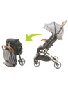 4BABY-958050,Carucior sport compact (max. 22 Kg) 4Baby TWIZZY Gri Inchis