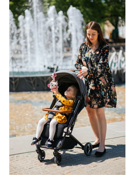 4BABY-958074,Carucior sport compact (max. 22 Kg) 4Baby TWIZZY Gri