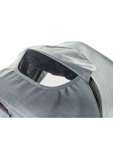 4BABY-958029,Carucior reversibil cu roti de cauciuc (max. 22 Kg) 4Baby EVERSO Negru