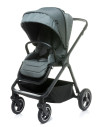 4BABY-958036,Carucior reversibil cu roti de cauciuc (max. 22 Kg) 4Baby EVERSO Gri