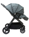 4BABY-958036,Carucior reversibil cu roti de cauciuc (max. 22 Kg) 4Baby EVERSO Gri