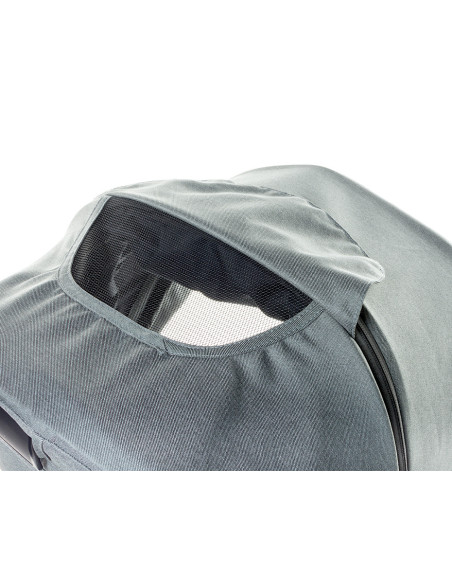 4BABY-958036,Carucior reversibil cu roti de cauciuc (max. 22 Kg) 4Baby EVERSO Gri
