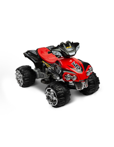 ATV electric pentru copii Toyz CUATRO 12V Negru,TOYZ-7056