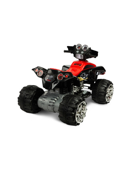 ATV electric pentru copii Toyz CUATRO 12V Negru,TOYZ-7056