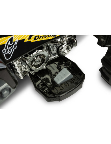 ATV electric pentru copii Toyz CUATRO 12V Negru,TOYZ-7056