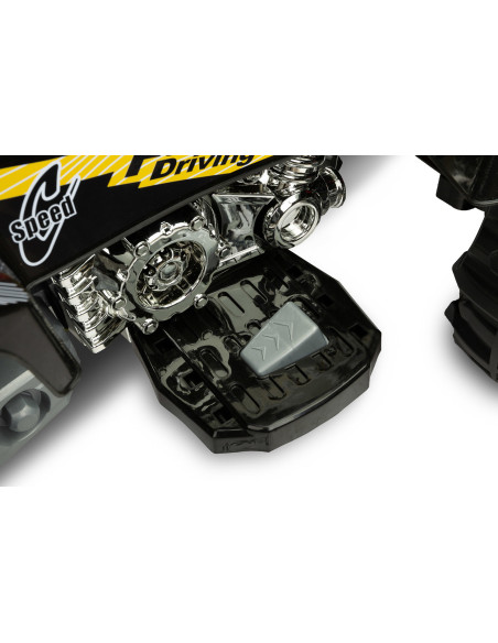 ATV electric pentru copii Toyz CUATRO 12V Negru,TOYZ-7056