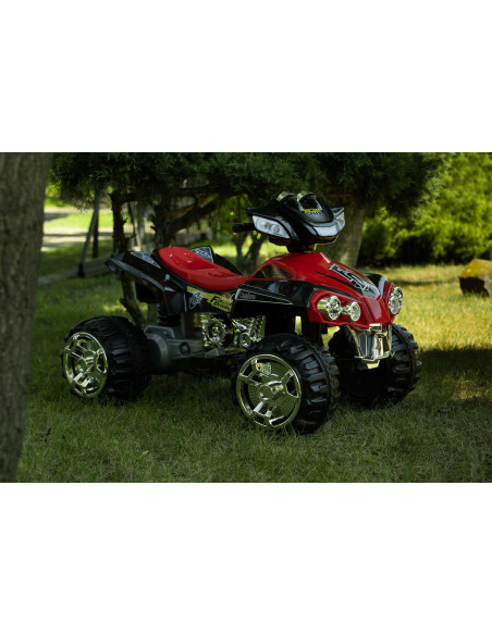 ATV electric pentru copii Toyz CUATRO 12V Negru,TOYZ-7056