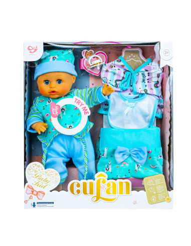Bebelus cu baterii + accesorii,ROB-01999C