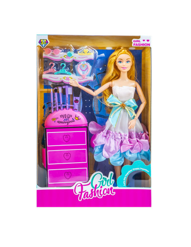Papusa cu accesorii,ROB-8899J
