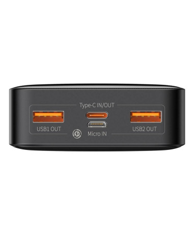 POWER BANK Baseus Bipow Digital Display, 20000mAh, PD 20W, 2 x