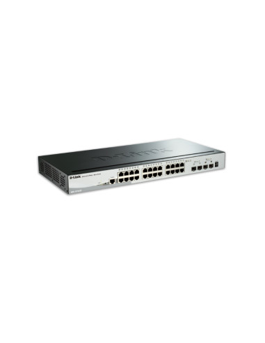 SWITCH D-Link 24-port GigE PoE + 2-port SFP + 2-port lOG