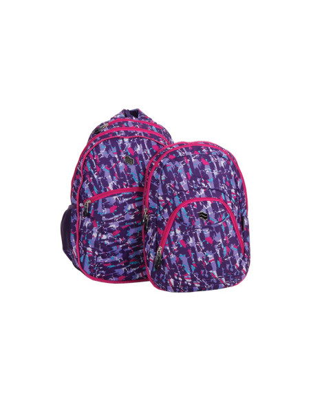 Rucsac 2 în 1 Teens Purple Collision,SKG114