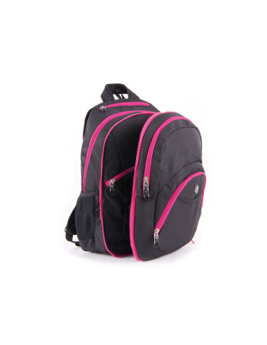 Rucsac 2 în 1 Teens Pink Black Dot,SKG138
