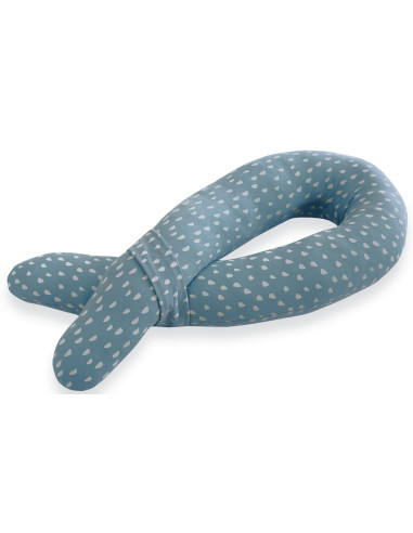 Perna pentru bebelusi Cuddly Nest Drops Ocean Blue,BEB-T040334