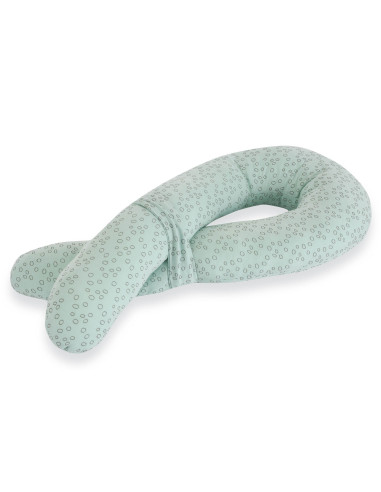 Perna pentru bebelusi Cuddly Nest Circles Mint,BEB-T040333