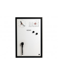 Set Ceas Memo-Whiteboard magnetic Bi-Silque, 4 Markere