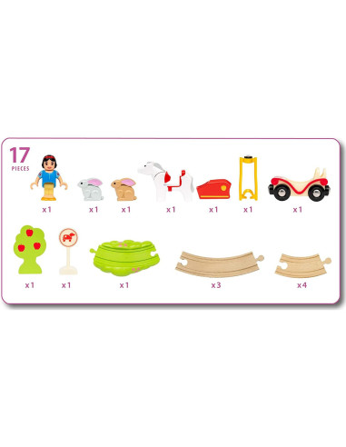 Brio - Set Joaca Disney Alba Ca Zapada,BRIO32299