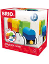 Brio - Tren Magnetic Cu Roti Albe,BRIO30245