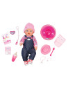 BABY born - Papusa Interactiva Cu Salopeta De Blugi - 43
