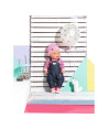 BABY born - Papusa Interactiva Cu Salopeta De Blugi - 43