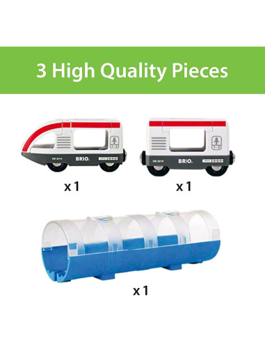 Brio - Tren De Calatorii Si Tunel,BRIO33890