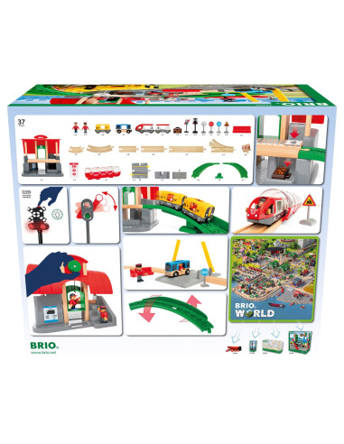 Brio - Set Gara Centrala,BRIO33989