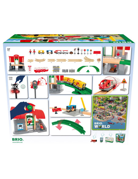 Brio - Set Gara Centrala,BRIO33989