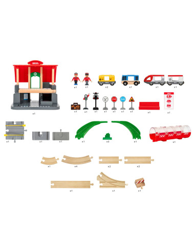 Brio - Set Gara Centrala,BRIO33989