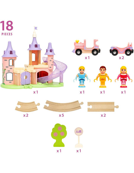 Brio - Castelul Printeselor Disney,BRIO33312