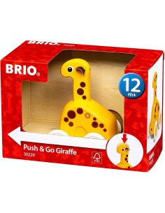 Brio - Jucarie Apasa Si Merge Girafa,BRIO30229 2