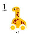 Brio - Jucarie Apasa Si Merge Girafa,BRIO30229