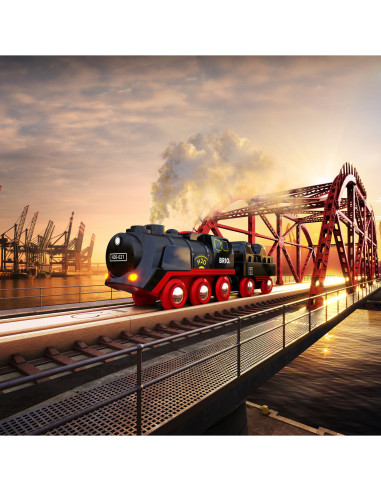 Brio - Tren Negru Cu Baterii,BRIO33884