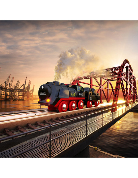 Brio - Tren Negru Cu Baterii,BRIO33884